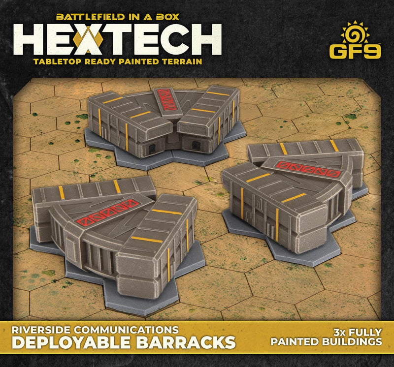 HexTech - Riverside Communications: Deployable Barracks