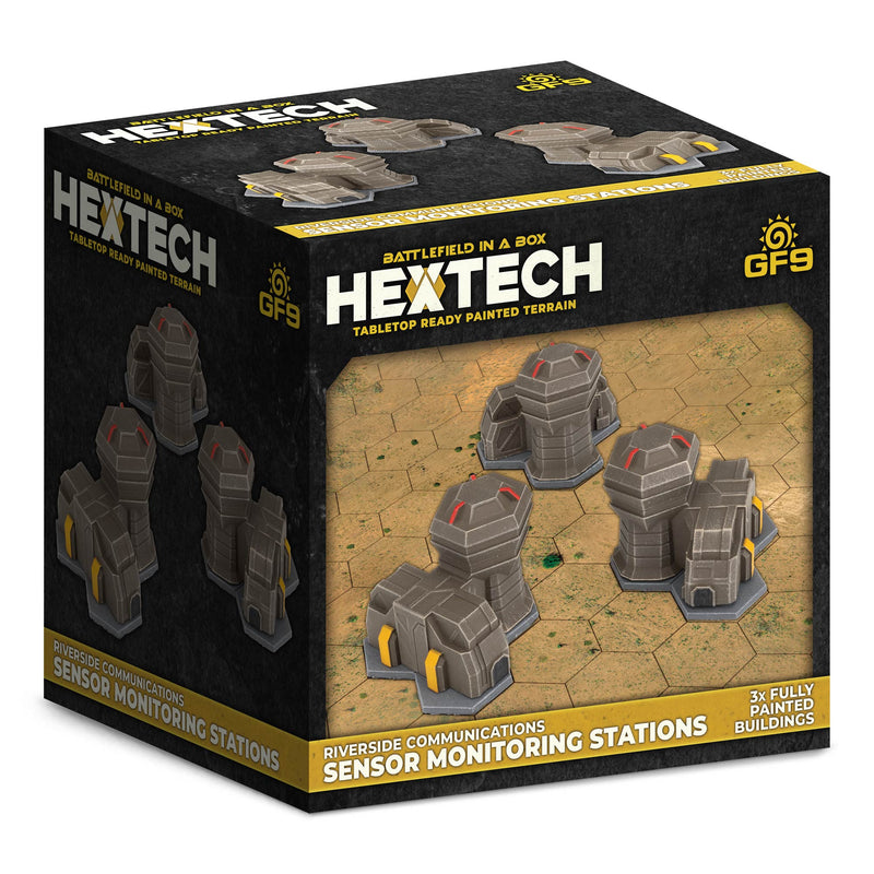 HexTech - Riverside Communications: Sensor Monitoring Stations | Terrain