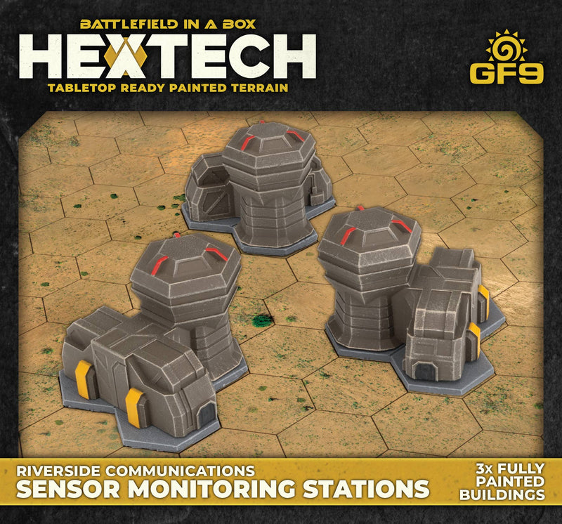HexTech - Riverside Communications: Sensor Monitoring Stations