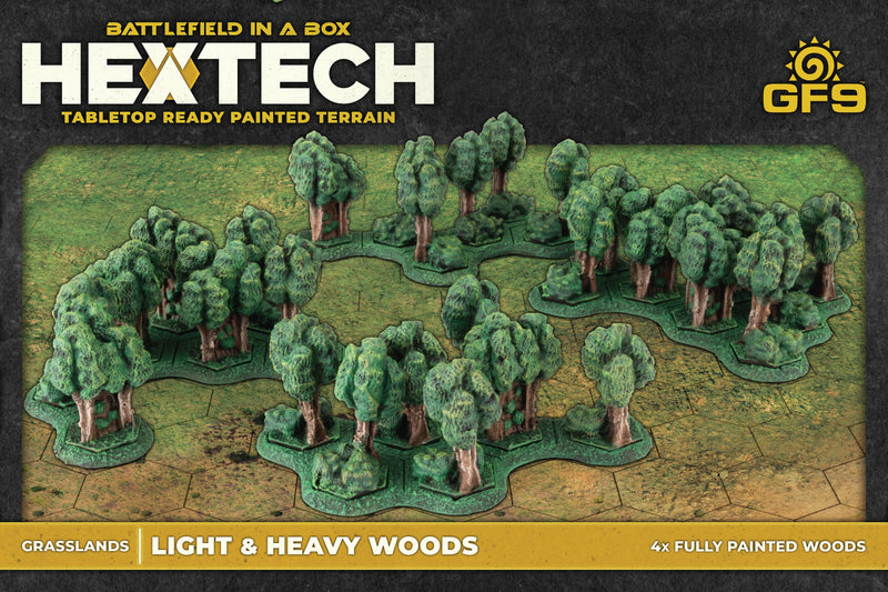 HexTech - Grasslands: Light & Heavy Woods