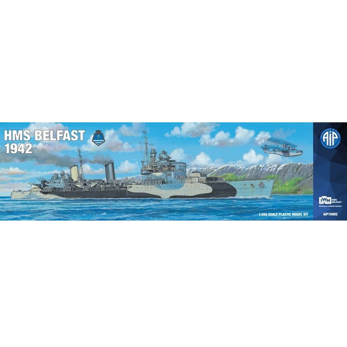 HMS Belfast 1942 Royal Navy Cruiser 1:350