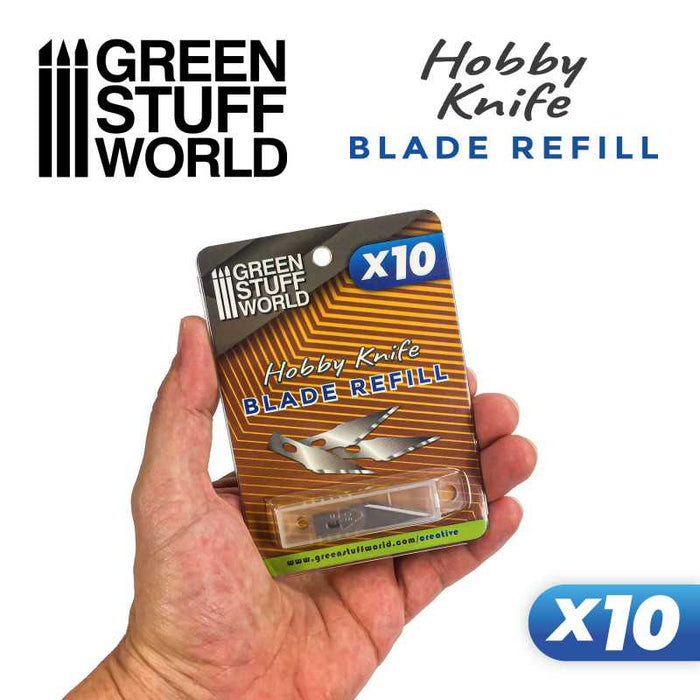 Hobby Knife Blade Refill x10