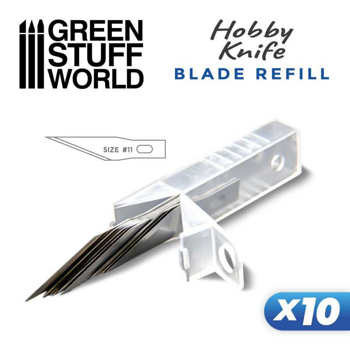 Hobby Knife Blade Refill x10
