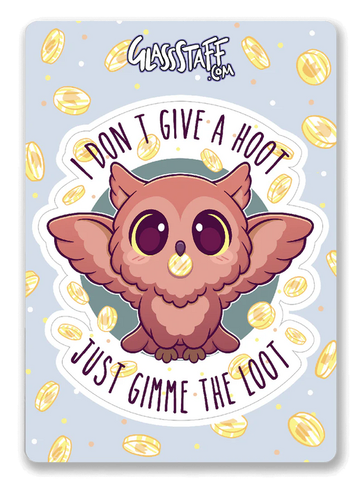 GlassStaff Sticker - Gimme Loot