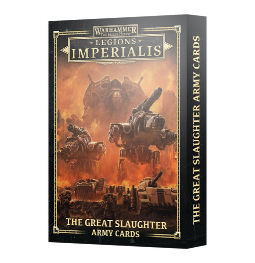 Legions Imperialis: The Great Slaughter Army Cards Pack - Pre-Order