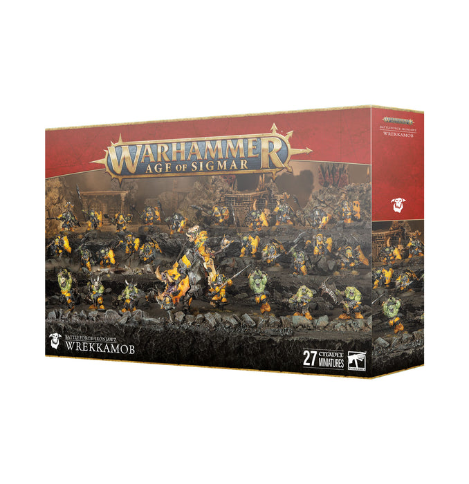 Ironjawz Wrekkamob Battleforce Boxset