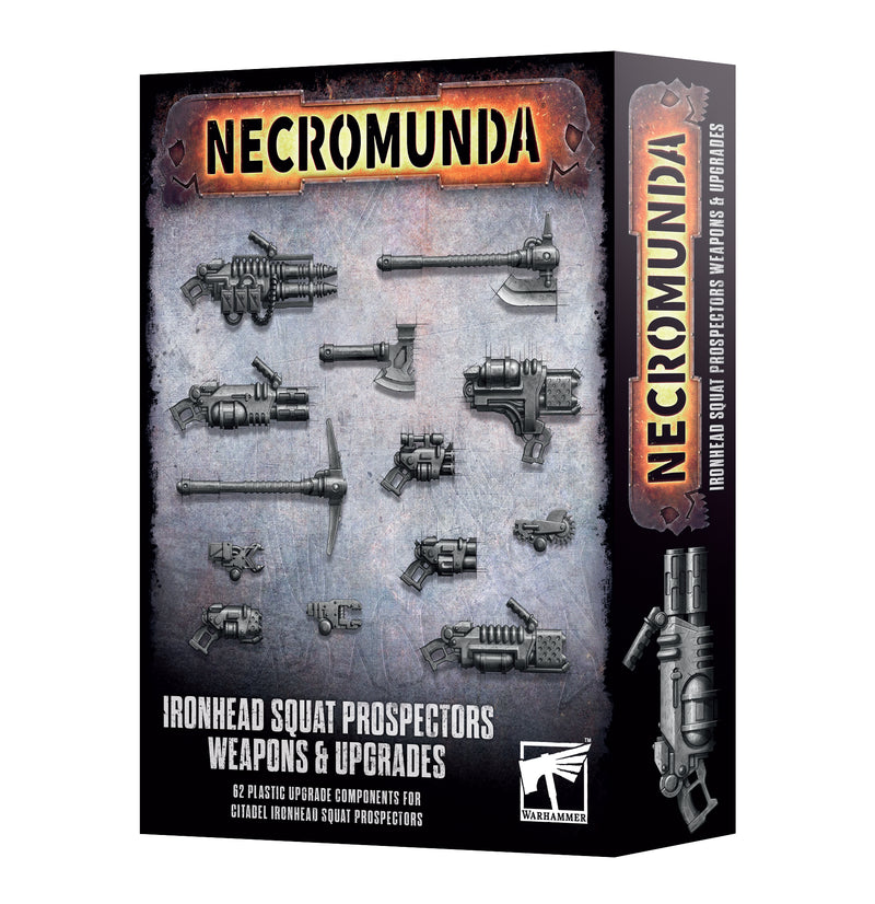Ironhead Squat Prospectors Weapons & Upgrades Box