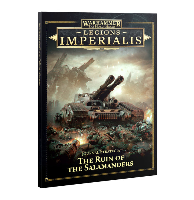 Legions Imperialis: Journal Strategia - The Ruin of the Salamanders - Pre-Order