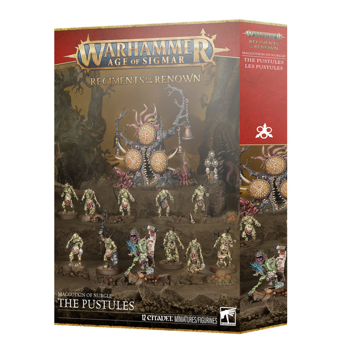 Regiments of Renown: Maggotkin of Nurgle - The Pustules - Pre-Order