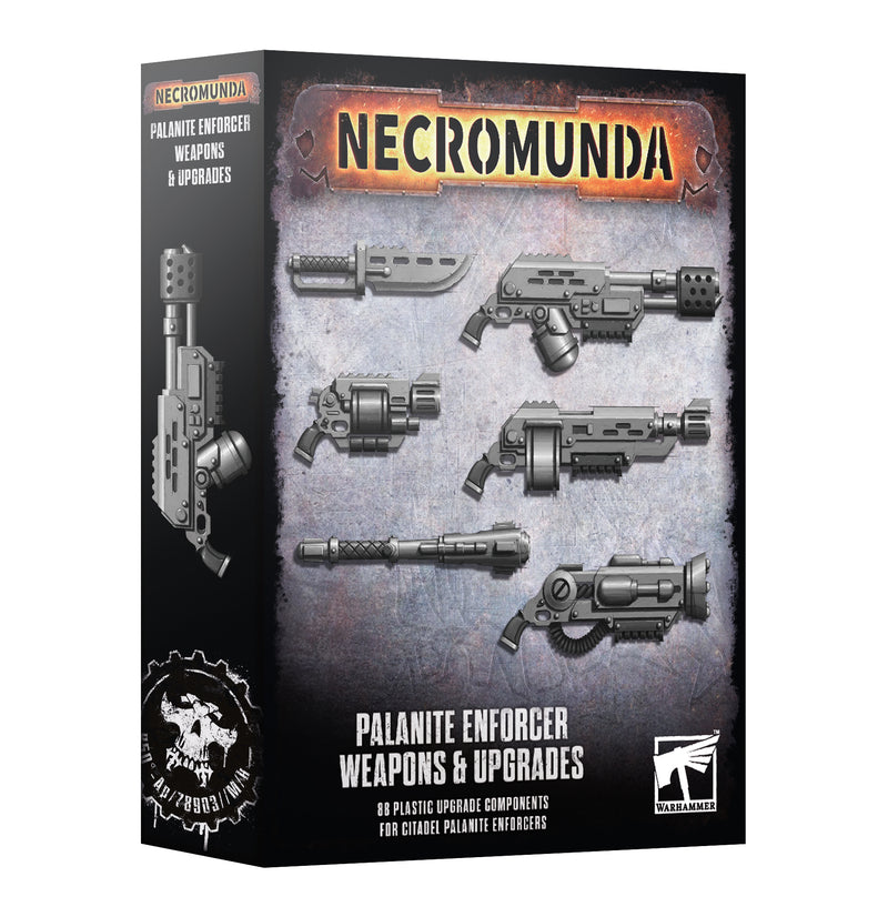 Palanite Enforcer Weapons and Upgrades