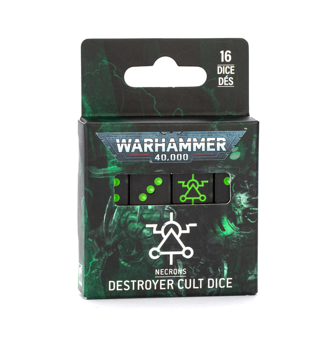 Necrons Destroyer Cult: Dice - Pre-Order