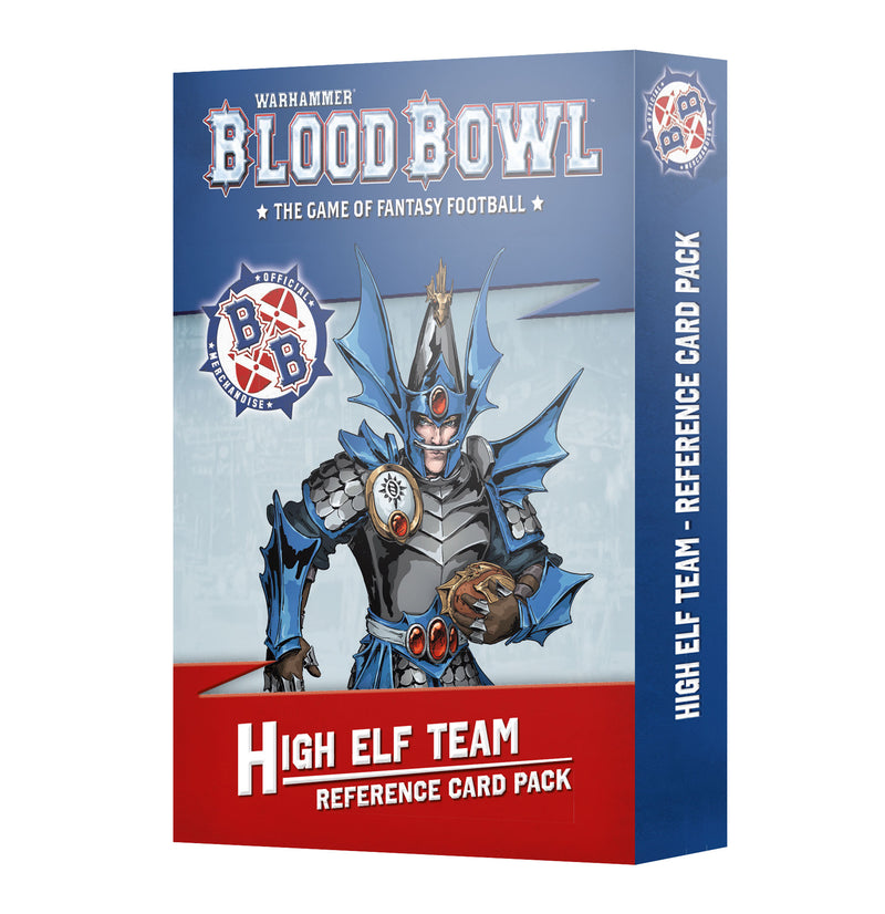 High Elf Team: Reference Card Pack
