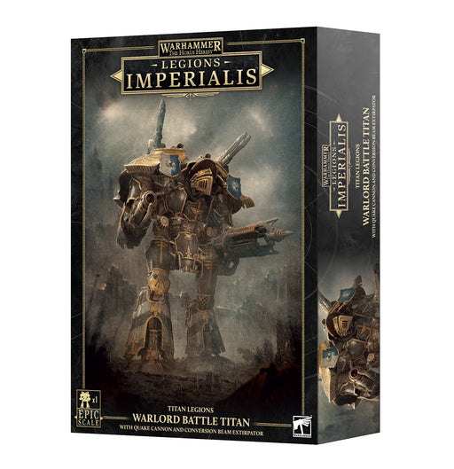 Legions Imperialis - Warlord Titan with Quake Cannon and Conversion Beam Extirpator