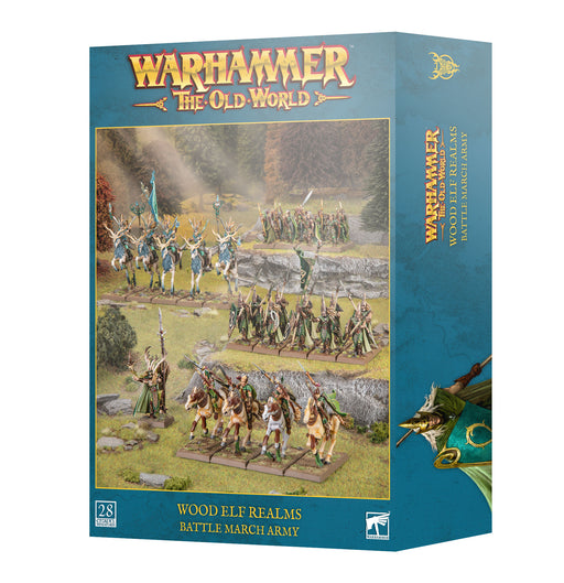 Wood Elf Realms: Battle March Army | Warhammer: The Old World