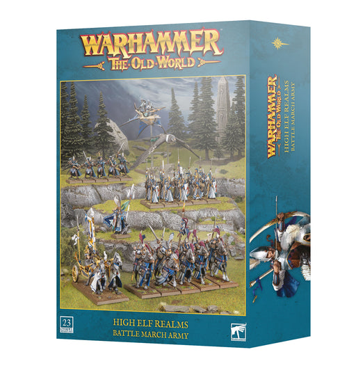 High Elf Realms: Battle March Army | Warhammer: The Old World