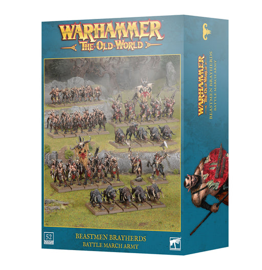 Beastmen Brayherds: Battle March Army | Warhammer: The Old World