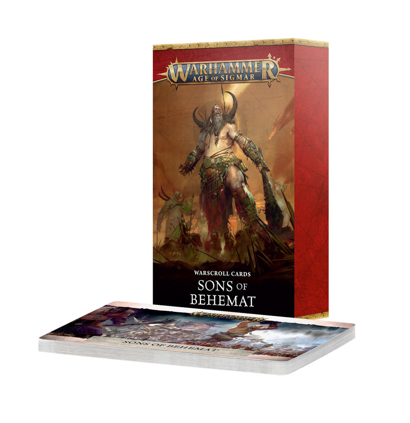 Warscroll Cards: Sons of Behemat | Warhammer Age of Sigmar