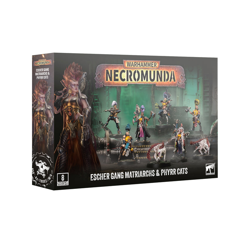 House Escher: Escher Gang Matriarchs & Phyrr Cats | Necromunda