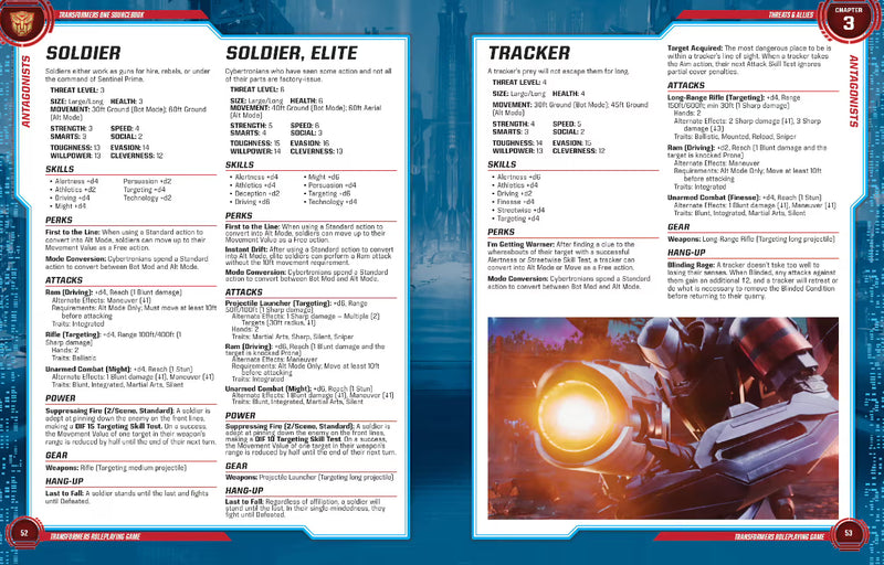 Transformers Roleplaying Game: Transformers One Sourcebook