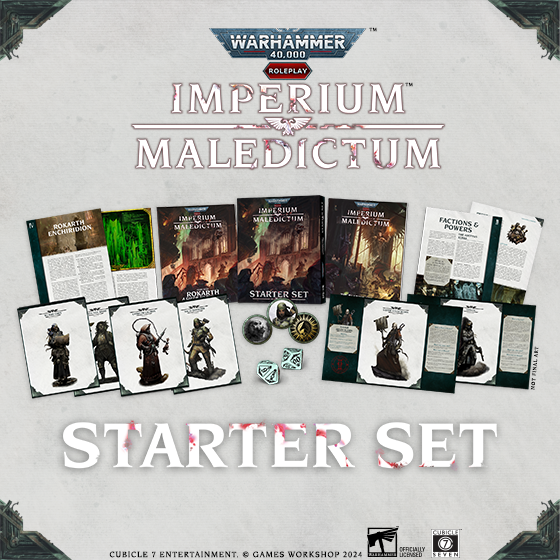 Warhammer 40,000 Roleplay: Imperium Maledictum Starter Set
