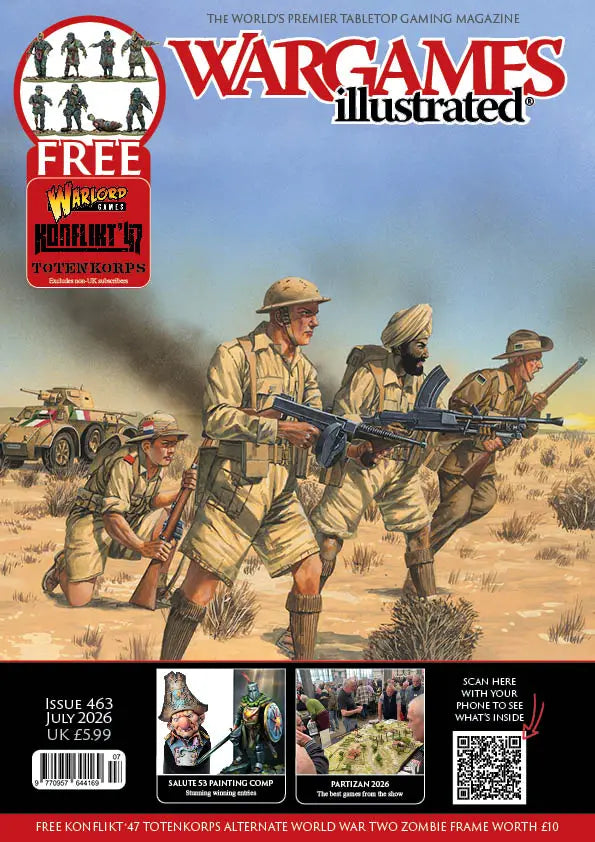 Wargames Illustrated WI463 July 2026 Edition (with Konflikt ’47 Totenkorps)