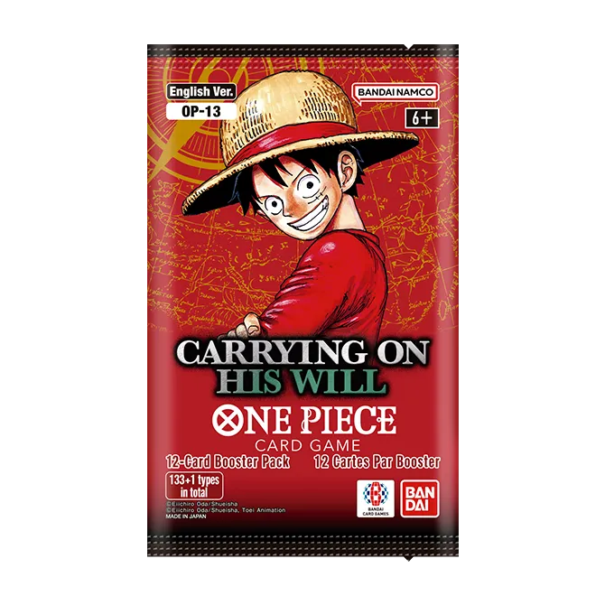 One Piece Card Game - Carrying On His Will - Booster Box OP-13