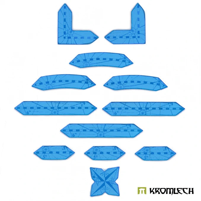 Imperial Deployment Zone Markers Set - Blue