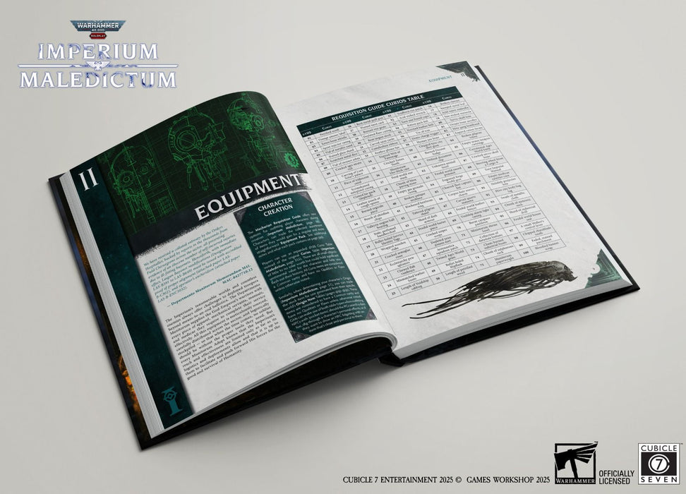 Warhammer 40,000 Roleplay: Imperium Maledictum, Macharian Requisition Guide
