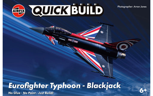 QUICKBUILD Eurofighter Typhoon - Blackjack | Construction Set | Airfix