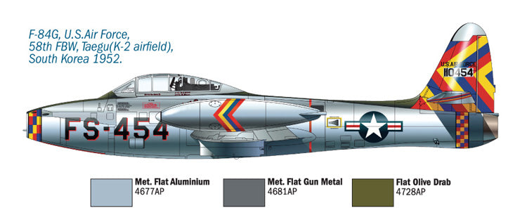 Italeri F-84 E/G Thunderjet (1:72)