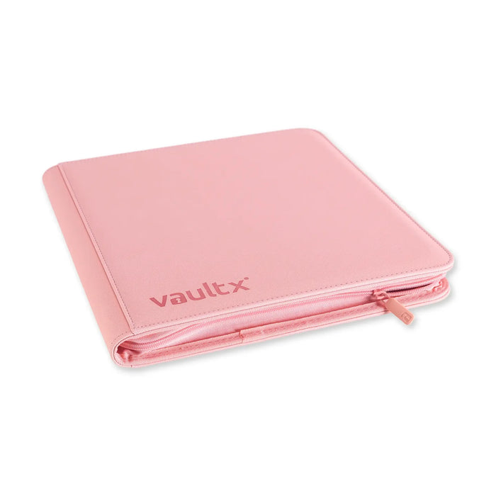 Vault X 12-Pocket Exo-Tec Zip Binder - Just Pink