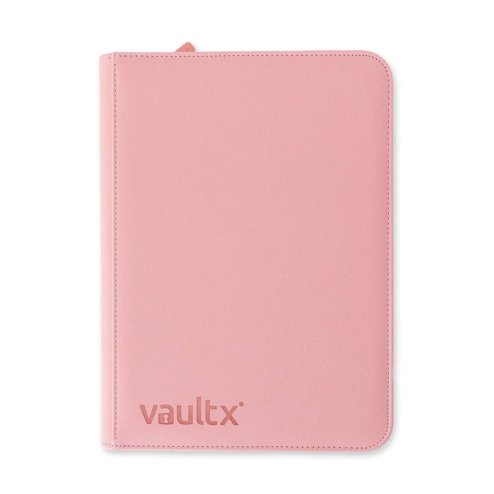Vault X 9-Pocket Exo-Tec Zip Binder - Just Pink