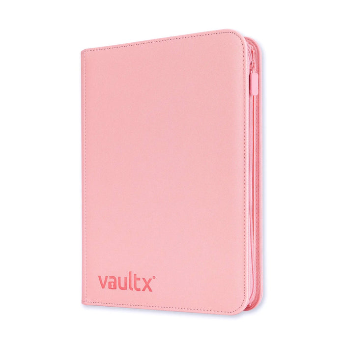 Vault X 9-Pocket Exo-Tec Zip Binder - Just Pink
