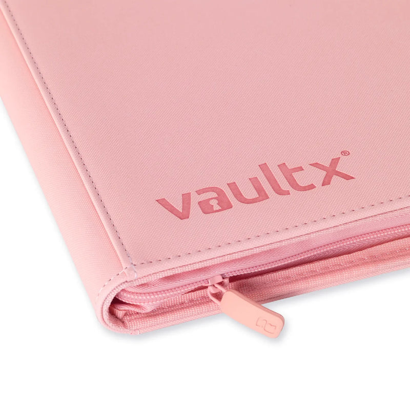 Vault X 9-Pocket Exo-Tec Zip Binder - Just Pink