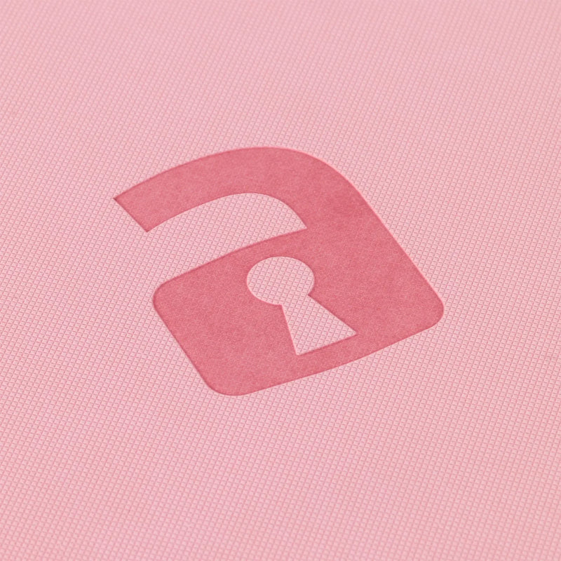 Vault X 9-Pocket Exo-Tec Zip Binder - Just Pink