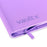 Vault X 12-Pocket Exo-Tec Zip Binder - Just Purple