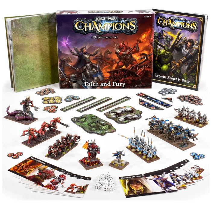 Kings of War Champions: Faith and Fury 2 Player Starter Set