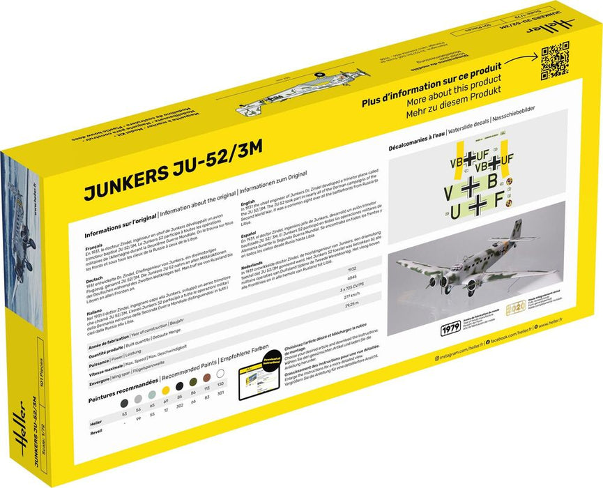Junkers Ju-52/3M Starter Kit (1:72)