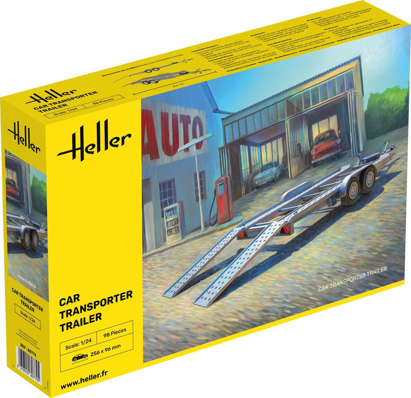 Car Transporter Trailer (1:24)