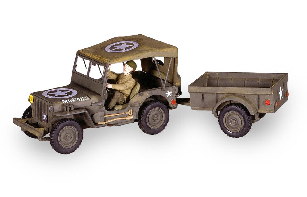 US 1/4 Ton Truck'n Trailer (1:35)