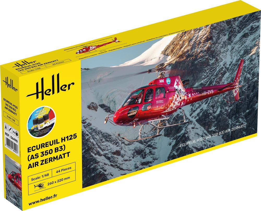 Ecureuil H125 (AS 350 B3) Air Zermatt Starter Kit (1:48)