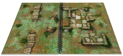 Loke Battle Mats: Big Book of Battle Mats Volume 3 - A4 Size