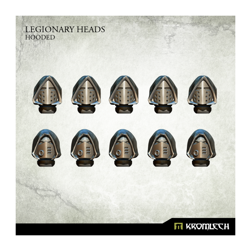 Legionary Heads: Hooded