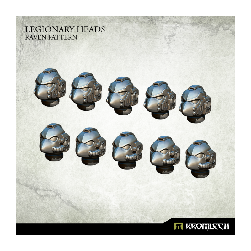 Legionary Heads: Raven Pattern