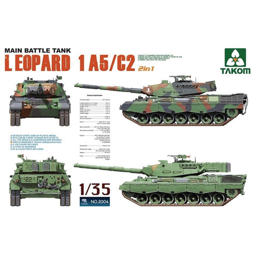 Leopard 1 A5/C2 MBT 2 in 1