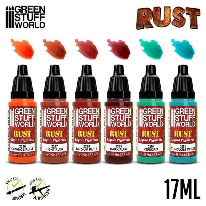 Liquid Pigments Set - Rust