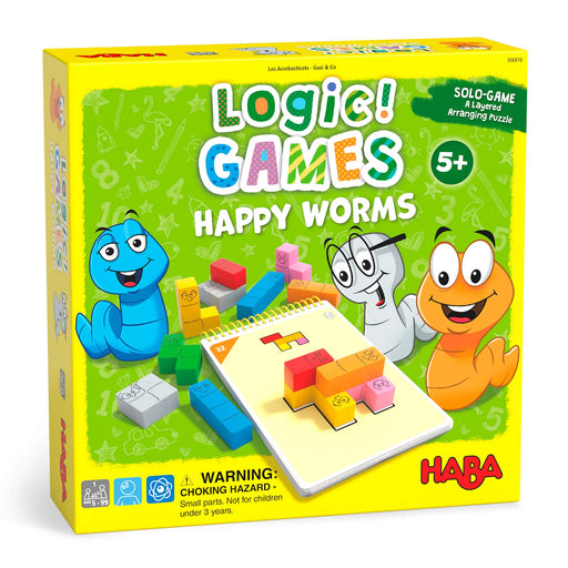 HABA Logic! GAMES: Happy Worms