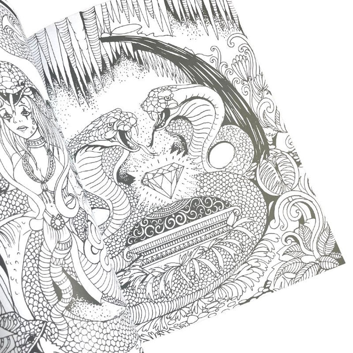 Magical Creatures Colouring Book