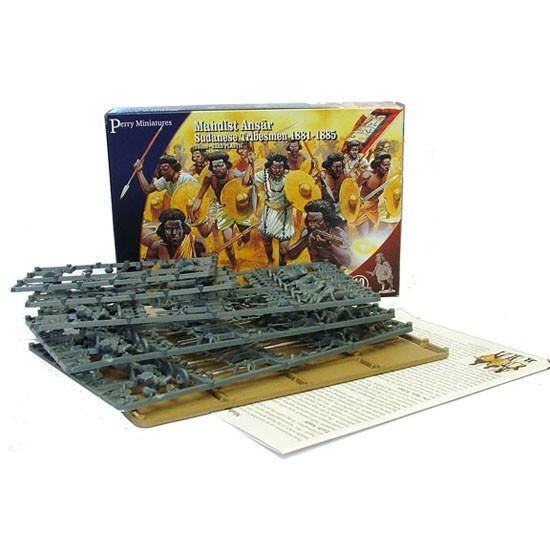 Perry Miniatures Mahdist Revolt: Mahdist Ansar (1884) Plastic Boxed Set
