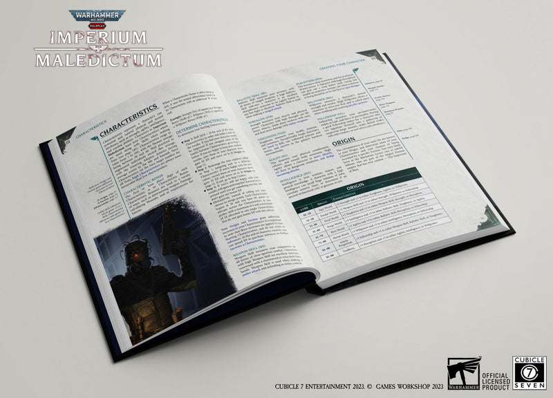 Warhammer 40,000: Imperium Maledictum - Collector's Edition Core Rulebook